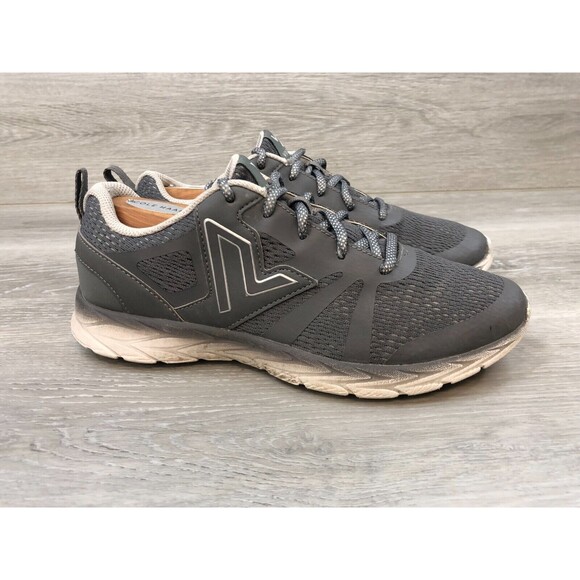 Vionic Shoes - Vionic 335 Miles ASR1429 Women's 9 Gray Mesh Lace Up Low-Top Athletic Sneaker